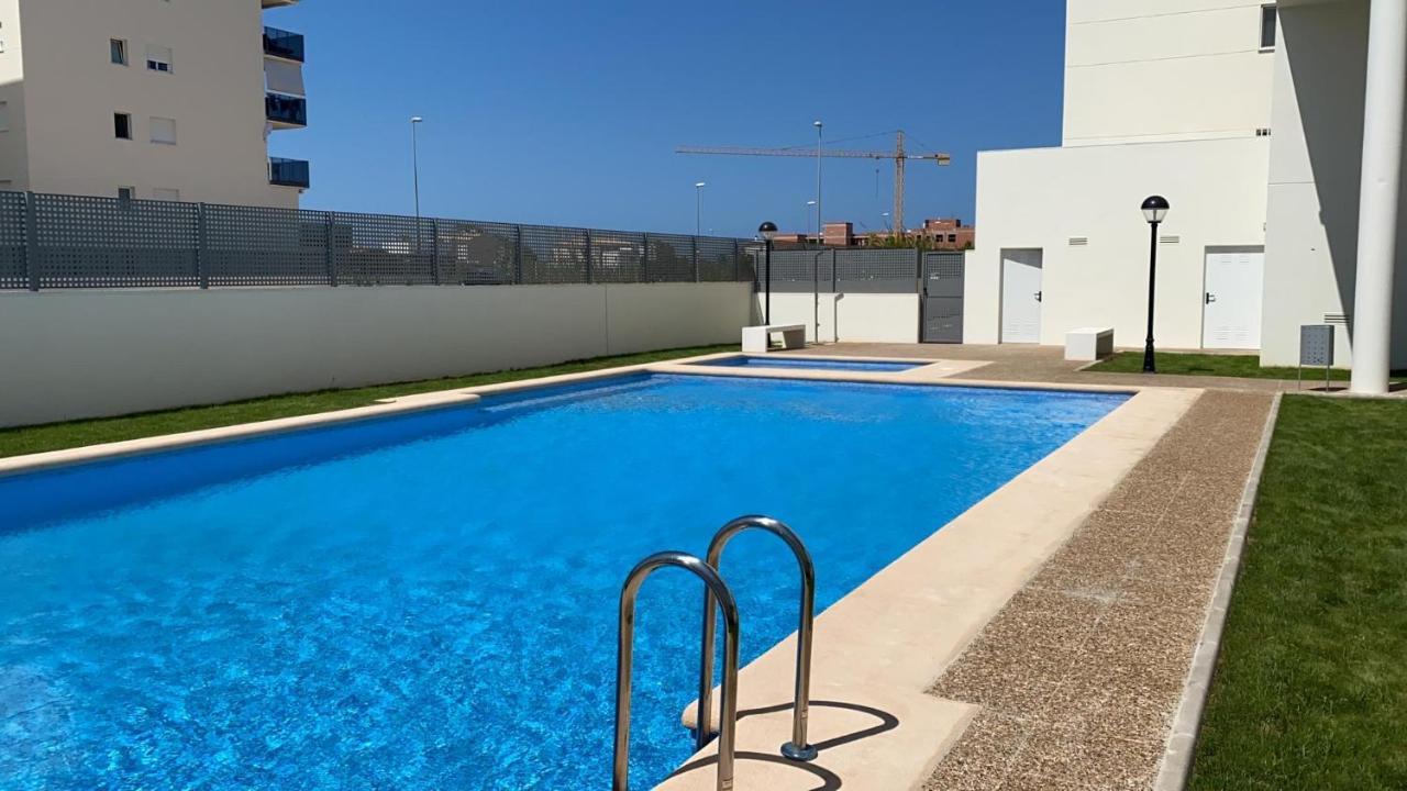 Beautiful Penthouse With Pool And Wonderful Beach View Oliva Exterior photo